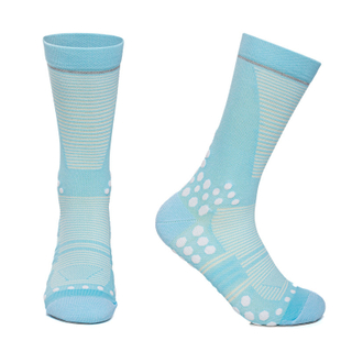 Anti-Rutsch-Crew-Socken mit individuellem Logo | Performance-Socken mit Traktionspunkten im Gro&szlig;handel